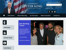 Tablet Screenshot of peteking.com